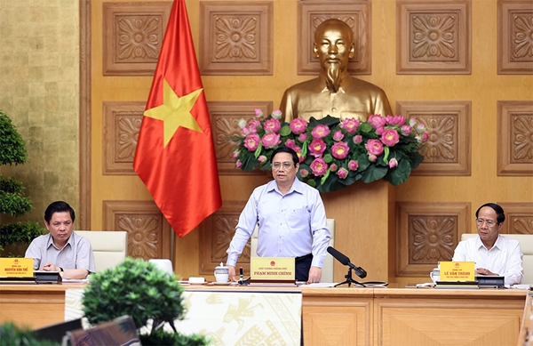 Thủ tướng Chính phủ Phạm Minh Chính chủ trì hội nghị Ban chỉ đạo Nhà nước các công trình, dự án quan trọng quốc gia